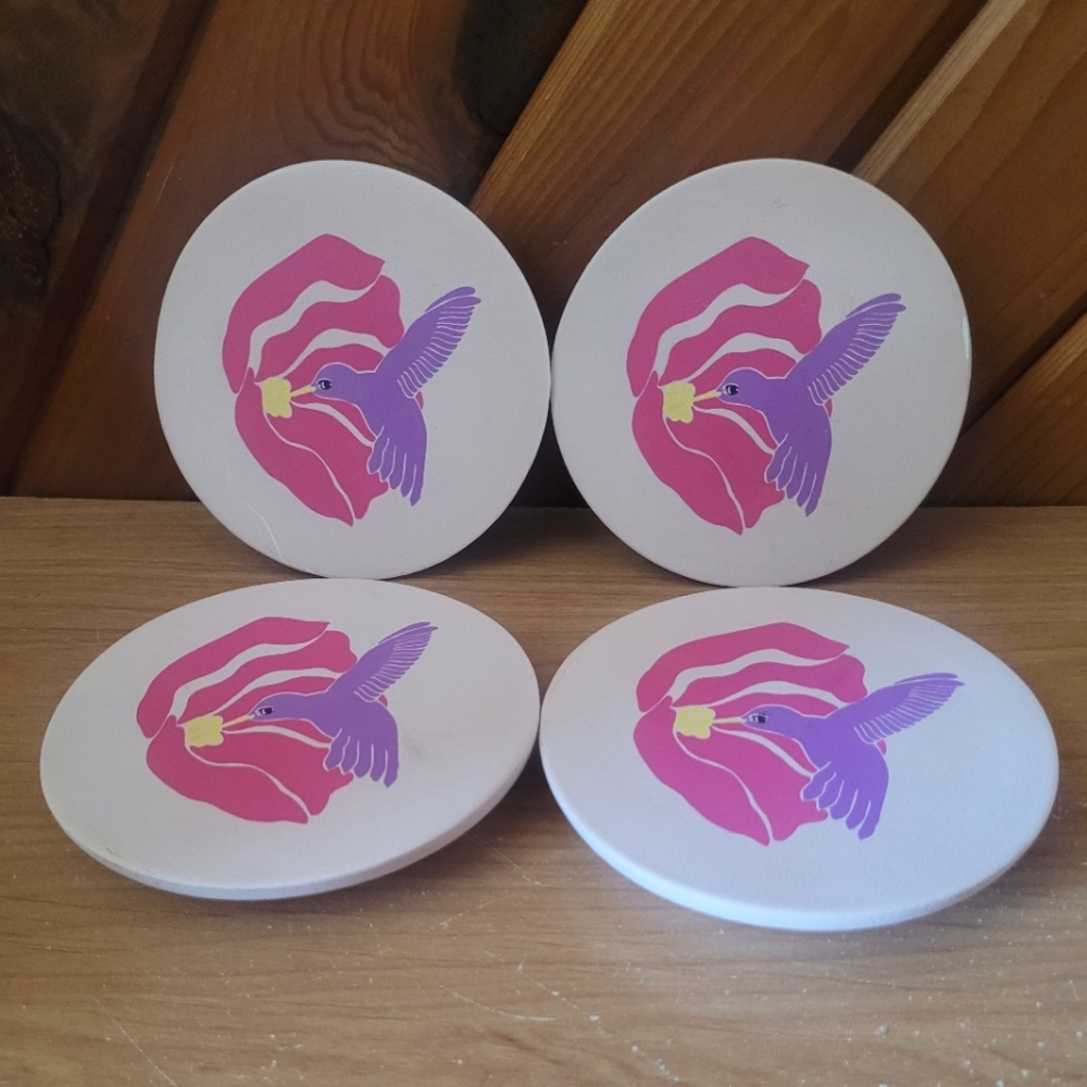 Hummingbird Coasters - Picture 2 of 3